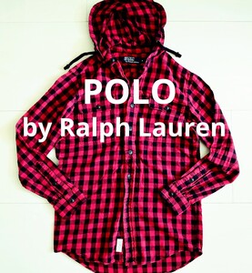 POLO by Ralph Lauren★ラルフローレン チェック フード シャツ