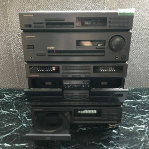 MYM5-980 激安 PIONEER XR-Z82V STEREO CD CASSETTE DECK RECEIVER 通電OK 中古現状品 ※3回再出品で処分