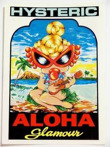 ヒステリックミニ ALOHA MINIちゃん ステッカー