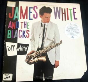 【フェロモン 喘ぎ エロジャケ モンドミュージック GONZO 甘茶 GANGSTA 】 JAMES WHITE & THE BLACKS / OFF WHITE US盤 リディア・ランチ