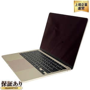 【充放電回数15回】Apple MacBook Air 2022 ノートパソコン M2 8C CPU 8GB SSD 256GB 8C GPU Ventura 中古 美品 T9204998