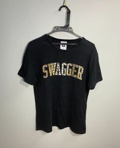 SWAGGER スワッガー豹柄Tシャツ: M☆TS-173