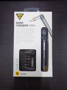 【新品・未使用品】TOPEAK　NANO TORQBAR 4Nm　トピーク　ナノトルクバー　