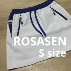 ROSASEN レディースS size ゴルフ用ミニスカートサイドバックポケット