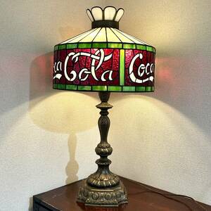 AY1071■Coca-Cola コカコーラ アメリカ製 USA スタンドライト ナイト ランプ ヴィンテージ アンティーク 昭和 レトロ インテリア 雑貨 
