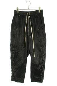 リックオウエンス Rick Owens 20AW RU20F3363-QLX サイズ:46 ドローコードサルエルジップハーフパンツ 中古 NO05