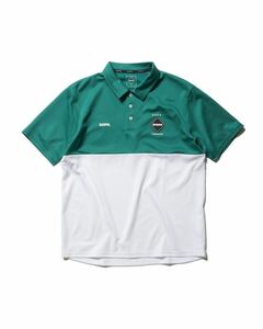 【新品未使用】 23SS 新品 FCRB f.c real bristol エフシーレアルブリストル SOPHNET ソフ TEAM POLO Tシャツ カットソー 半袖 GREEN M