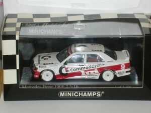 ■1/43 MINICHAMPS Mercedes-Benz 190E 2.3-16 DTM1986 白