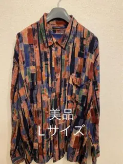 【CPCM】Retro Patterned Drape Shirt　D22