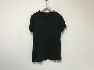 本物ポールスミスPAULSMITHアンダーウェアコットン半袖Tシャツメンズサーフアメカジビジネススーツ黒ブラックM