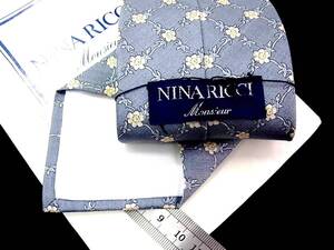 ★☆*:.*:【新品】5490 ニナリッチ【NINA RICCI】「花」ネクタイ