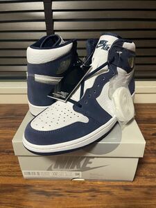 2020年製 新品未使用 NIKE AIR JORDAN 1 RETRO HIGH OG CO.JP MIDNIGHT NAVY DC1788-100 US10.5 JP28.5 travis ジョーダン DUNK SB ダンク