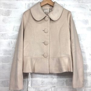 LEST ROSE レストローズ タグ付き ショートコート アウター SIZE:2 オフホワイト LH632024011904