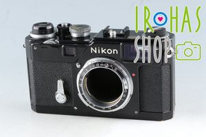 Nikon S3 Black Paint 35mm Rangefinder Film Camera #45863D1