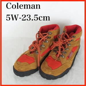 EB7947*Coleman*コールマン*レディーストレッキングシューズ*5W-23.5cm*キャメル