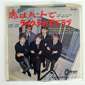 HERMAN’S HERMITS/JUST A LITTLE BIT BETTER/ODEON OR1429 7 □