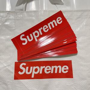 Supreme Box Logo Sticker 30枚 ショッパー付 ボックスロゴステッカー　