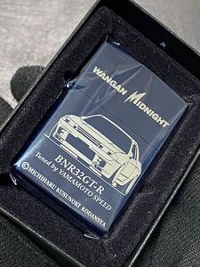 zippo 湾岸ミッドナイト 秋川零奈 BNR32GT-R 限定品 ヴィンテージ 2001年製 WANGAN MIDNIGHT シリアルナンバー NO.0318 ケース 保証書