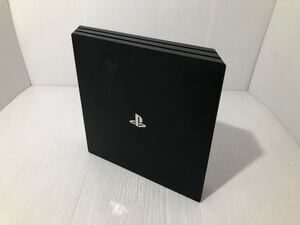 SONY PS4 Pro 本体のみ CUH-7000B ブラック 薄型【HDD1TB】FW12.00 動作不良 ジャンク プレイステーション4 PlayStation4 プロ ソニー