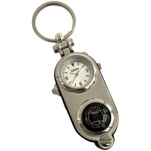 仙12 Zippo TIMEFLASH 時計 方位磁石 コンパス 温度計 鏡 ミラー ライト クォーツ ジッポ タイムフラッシュ アウトドア サバイバル 限定品