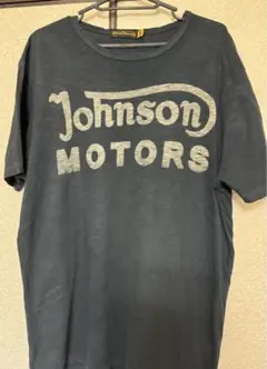 Johnson Motors, Inc. Tシャツ Lサイズ ダークブルー