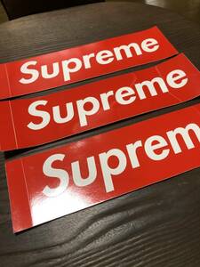 SUPREME BOX LOGO ステッカーSET