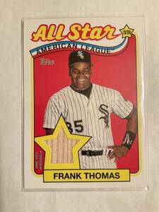 topps BASEBALL 2024 Frank Thomas (フランク・トーマス)レリックカード