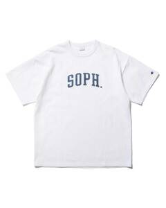 24SS SOPH. Champion CREWNECK TEE WHITE XL ソフ チャンピオン コラボ Tシャツ ホワイト 白 XLARGE