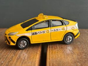 送料無料★トミカ TOMICA TT-04 テコロジートミカ ミニカー トヨタ プリウス 30系 道路パトロールカー 道路公団 発光確認済 廃盤 絶版 レア