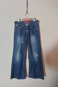 RED PEPPER jeans レッドペッパー ジーンズ ブーツカットジーンズ 25インチ フレアデニム ブーツカットデニム セレブジーンズ