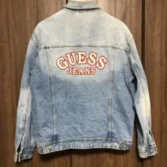 GUESS JEANS デニムジャケット S ウォッシュ加工 有名人着用モデル