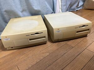 24-0027A ジャンク アップル Apple Power Macintosh M3979 7500/100 1台 7600/200 1台 合計2台売り 1円