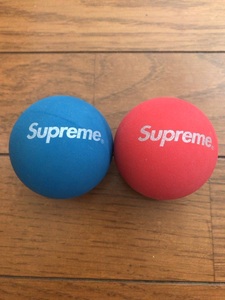 新品◆2色セット◆Supreme Sky Bounce HANDBALL Box Logo 青 赤　シュプリーム Box Logo 