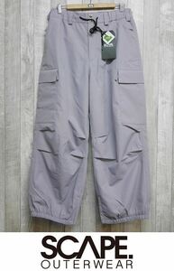 【新品】25 SCAPE BAGGY PANTS - Sサイズ - SMOKE VIOLET 正規品 スノーボード ウェア ワイド パンツ