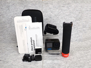 【中古 美品】GoPro HERO11 BLACK CHDHX-111-FW アクションカメラ ゴープロ 本体 予備バッテリー ハンドグリップ付き(PKA968-1)