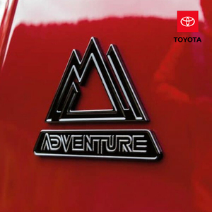 USトヨタ純正 Adventure アドベンチャー リアエンブレム セット TOYOTA RAV4 50系