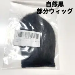 部分ウィッグ　自然　黒　エクステ　ピン　簡単　新品　ポイントウィッグ　増毛