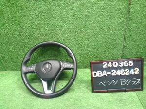 適合確認します ベンツ Bクラス DBA-246242 ステアリングホイール ハンドル ホーンパッド　A2184609103 自社品番240365