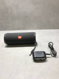 S9426◎JBL FLIP4　Bluetooth　ポータブルワイヤレススピーカー　ブラック　音出しOK【訳アリ】240116