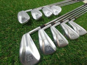 9本セット BenHogan APEXⅢ/3 マッスルバック アイアン #3-SW 純正スチール APEX LITE③ ベンホーガン#IS30