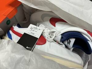 【正規品】NIKE × Sacai ZOOM CORTEZ White and University Red ナイキ ズーム コルテッツ US12 30cm