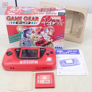 1円〜 動作品 GG ゲームギア 魔法騎士レイアース 本体 HGG-3210 RAY セガ SEGA 箱説ハガキ/ソフト付【20