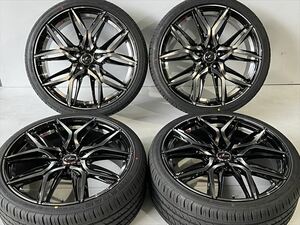 【1台限定特価品】ウェッズ レオニスLM 19インチ 8J+43 5H114.3 225/35R19 22年製 ノア ヴォクシー