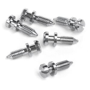 米国Stewmac社 Saddle Screws ABR-1 Tune-o-matic Bridge クローム