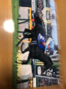 競馬最強名馬イクイノックスCルメールジャパンCラストランウイナー引退記念メモリアルジャンボバスタオル未使用品