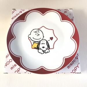 即決早い者勝ち【未使用】 希少 数量限定 可愛い mister donut SNOOPY プレート ミスタードーナツ ミスド 食器 PEANUTS スヌーピー 皿