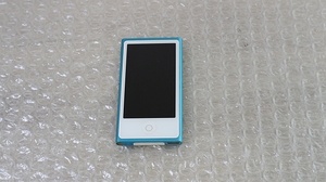 ★送料無料！Apple iPod nano(第７世代） MD477J 16GB ブルー★U29