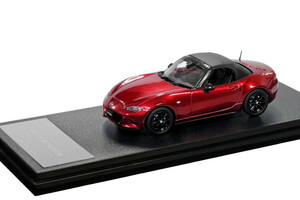 マツダ特注 1/43 マツダ ロードスター ND S スペシャルパッケージ ソウルレッドクリスタルメタリック 2022 Mazda ROADSTER Special Package