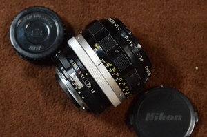 3373●ニコン NIKON NIKKOR H・C Auto 85mm F1.8 Ai改 難有り