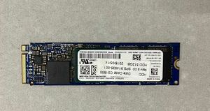 東芝製 内蔵HDD XG5シリーズ KXG50ZNV512G M.2 2280 NVMe 512GB TLC PCI Express 3.0 x4/使用時間11209h